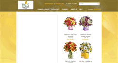 Desktop Screenshot of hallsflorist.com